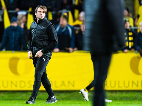 Mjällbys tränare Milos Milojevic