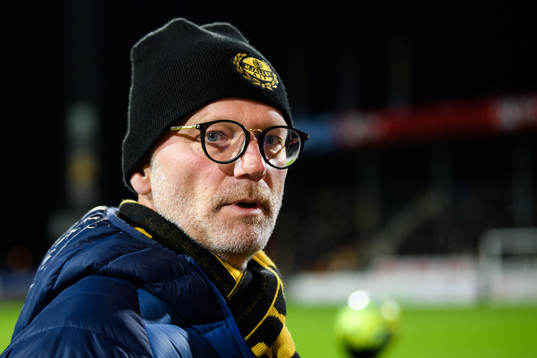 Mjällbys ordförande Magnus Eméus