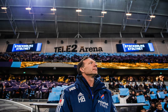 Djurgårdens tränare Kim Bergstrand