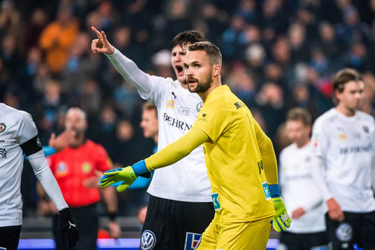 Örebros målvakt Oscar Jansson