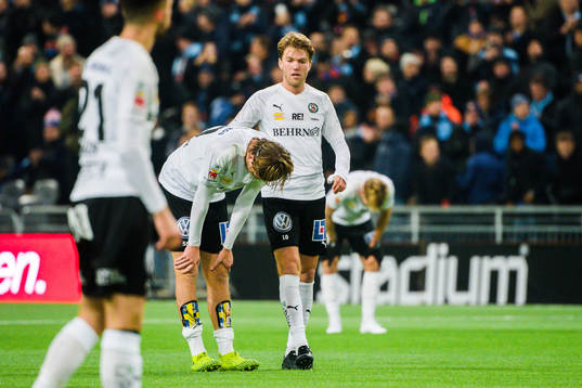 Örebros Niclas Bergmark och Martin Broberg deppar