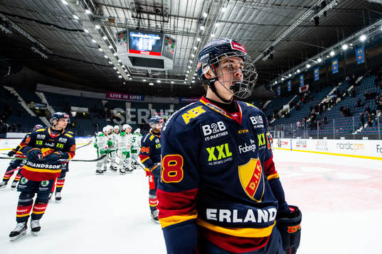 Djurgårdens Alexander Holtz deppar