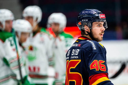 Djurgårdens Albin Grewe deppar