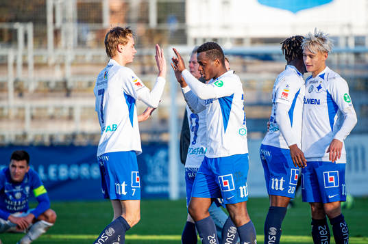 Norröpings Oskar Strandberg, Manasse Kosu, Kevin Alvarez