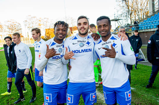 Norröpings Kevin Alvarez, Egzon Binaku och Manasse Kosu