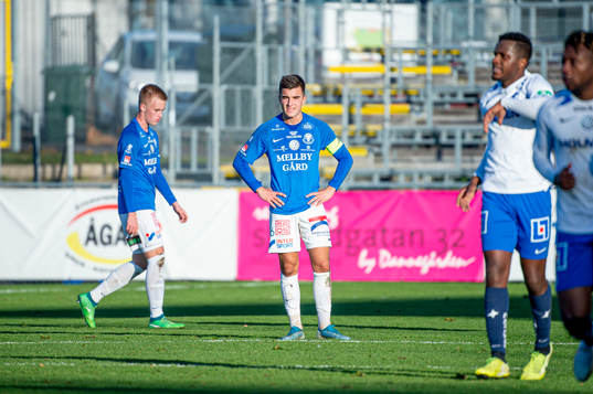Trelleborgs Haris Brkic deppar