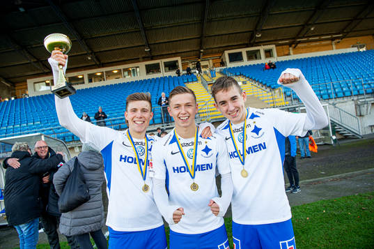 Norröpings Alfons Sampsted, Bjarni Bjarkason och Isak