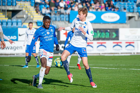 Trelleborgs Dennis Agyare Antwi mot Norröpings Oskar