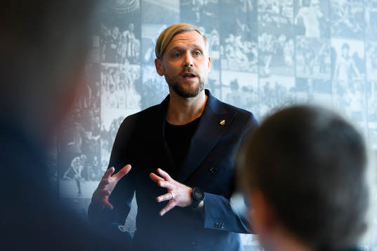 Klubbchef Marcus Jodin