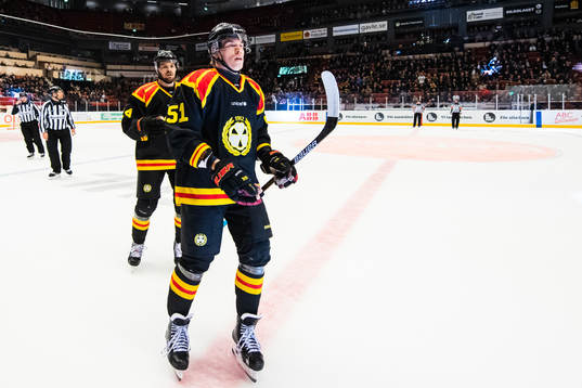 Brynäs Tomi Sallinen jublar
