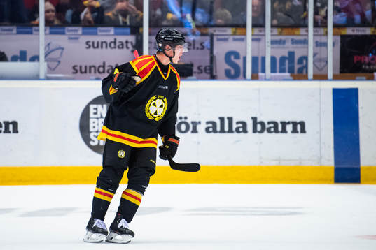 Brynäs Victor Söderström jublar