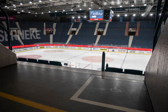 Interiör vy av Hovet