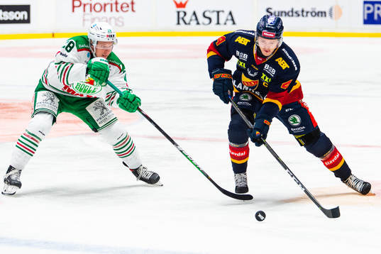 Rögles Anton Bengtsson och Djurgårdens Marcus Högström