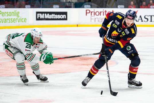 Rögles Anton Bengtsson och Djurgårdens Marcus Högström