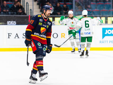Djurgårdens Patrik Berglund deppar