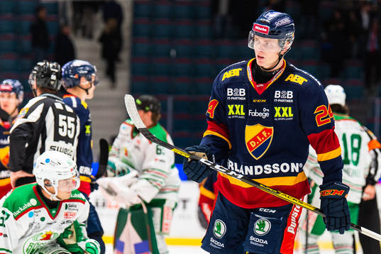 Djurgårdens Erik Walli-Walterholm deppar