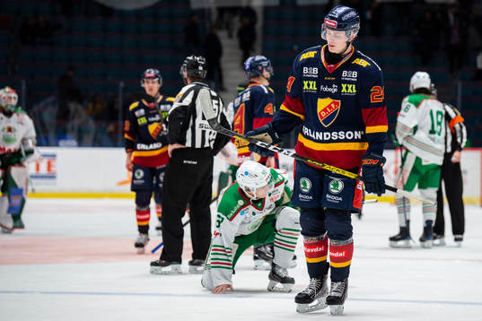 Djurgårdens Erik Walli-Walterholm deppar