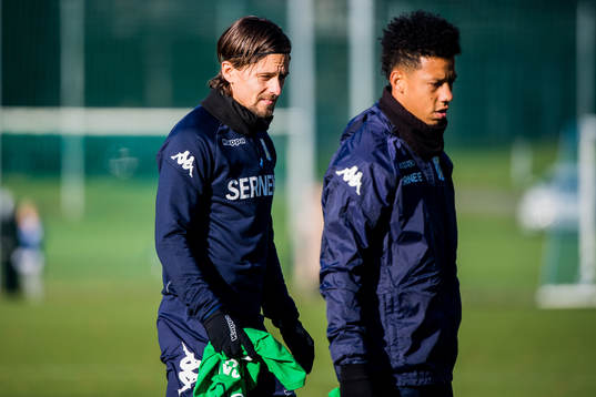 Lasse Vibe och Tobias Sana