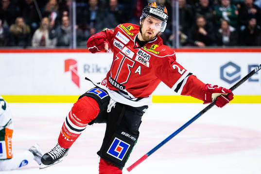 Örebros Rasmus Rissanen jublar