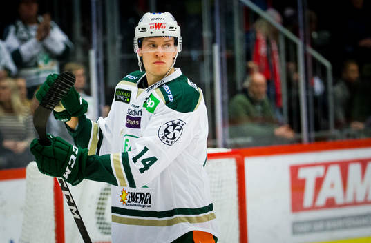 Färjestads Victor Ejdsell deppar
