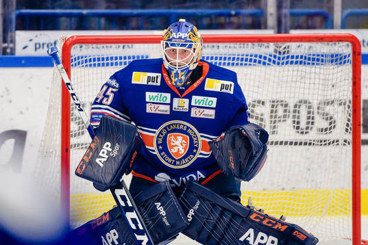Växjös målvakt Viktor Andrén
