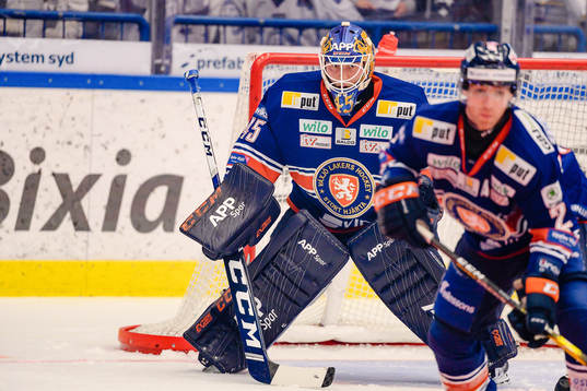 Växjös målvakt Viktor Andrén