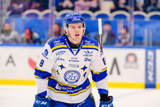 Leksands Filip Johansson jublar