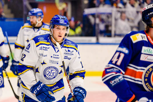 Leksands Fredrik Forsberg jublar