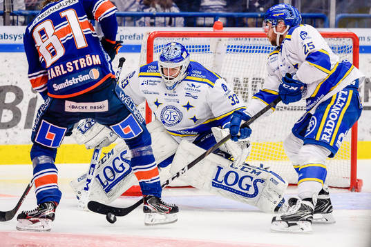 Leksands målvakt Axel Brage