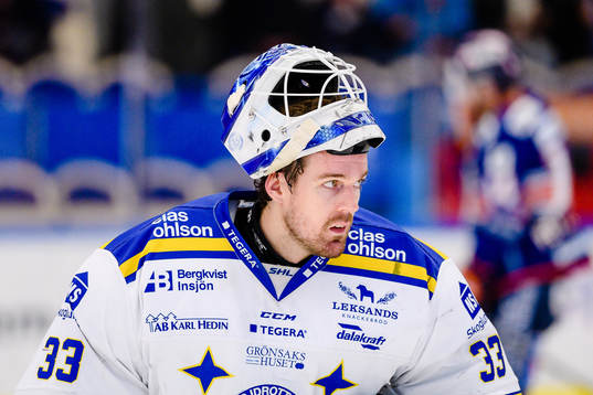 Leksands målvakt Axel Brage