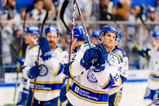 Leksands Fredrik Forsberg jublar