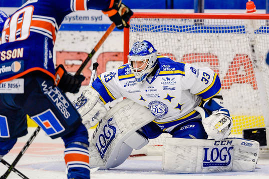 Leksands målvakt Axel Brage