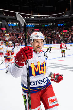 Malmö Redhawks Frederik Storm jublar