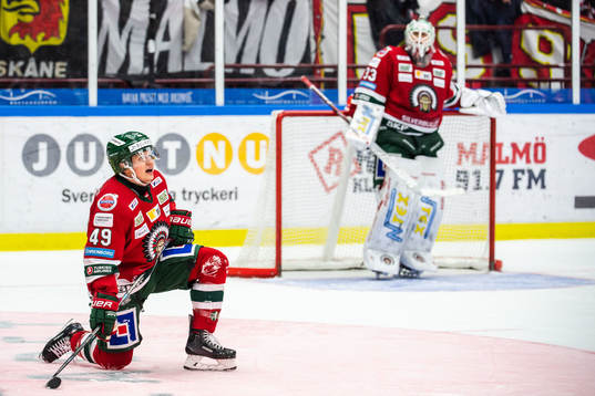 Frölundas Rhett Rakhshani deppar