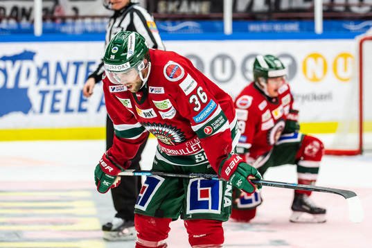 Frölundas Brandon Gormley deppar