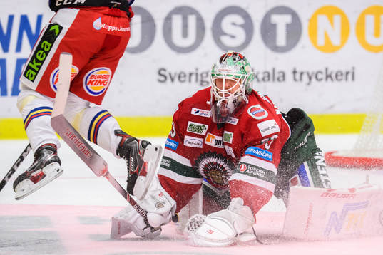 Frölundas målvakt Johan Mattsson