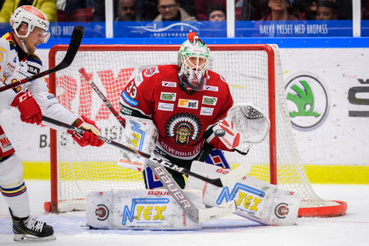 Frölundas målvakt Johan Mattsson