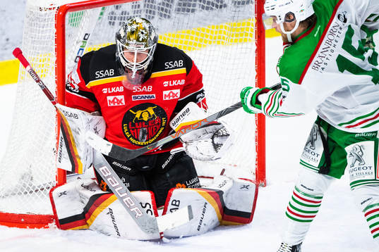 Luleås målvakt Joel Lassinantti