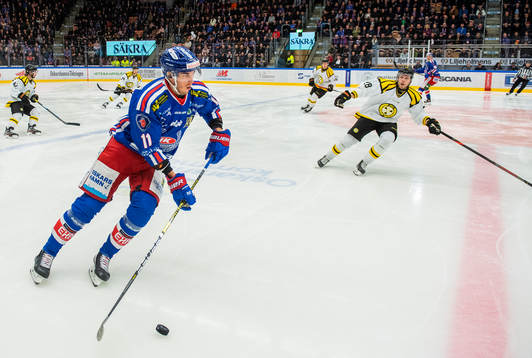 Oskarshamns Joakim Thelin och Brynäs Lukas Zetterberg