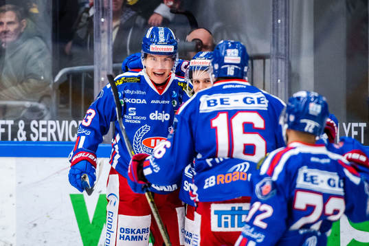 Oskarshamns Filiph Engsund jublar