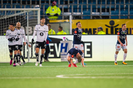 Herman Sørby Stengel of Strømsgodset looks dejected