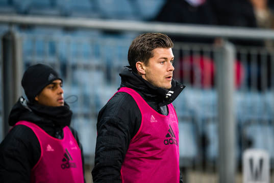 Pål Andre Helland of Rosenborg warms-up