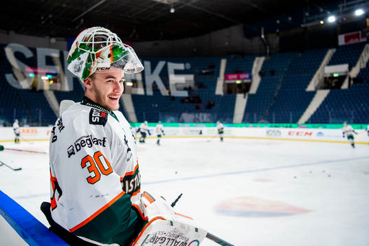Kristianstads målvakt Robin Wallin