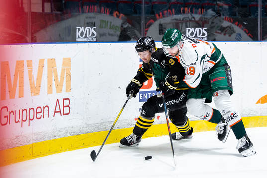 s Henrik Rommel och Kristianstads Amil Krupic