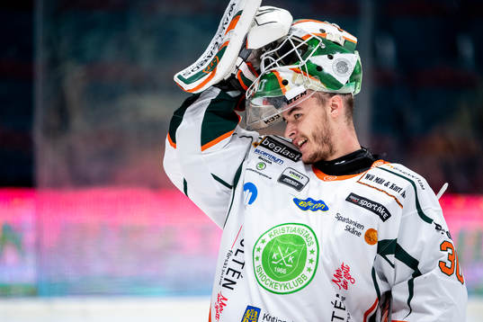 Kristianstads målvakt Robin Wallin