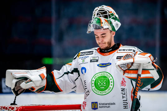 Kristianstads målvakt Robin Wallin