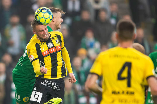 Häckens Alexander Faltsetas och Hammarbys Richard Magyar