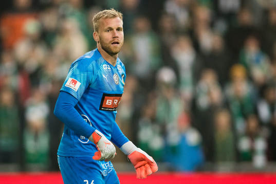 Häckens målvakt Peter Abrahamsson