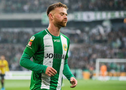 Hammarbys Dennis Widgren deppar