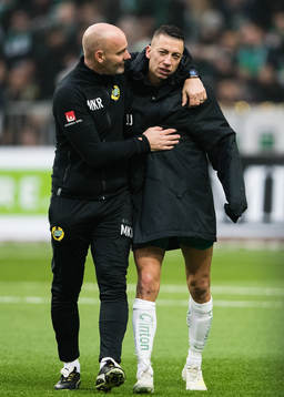 Hammarbys medicinskt ansvarige Mikael Klots Rubin och
